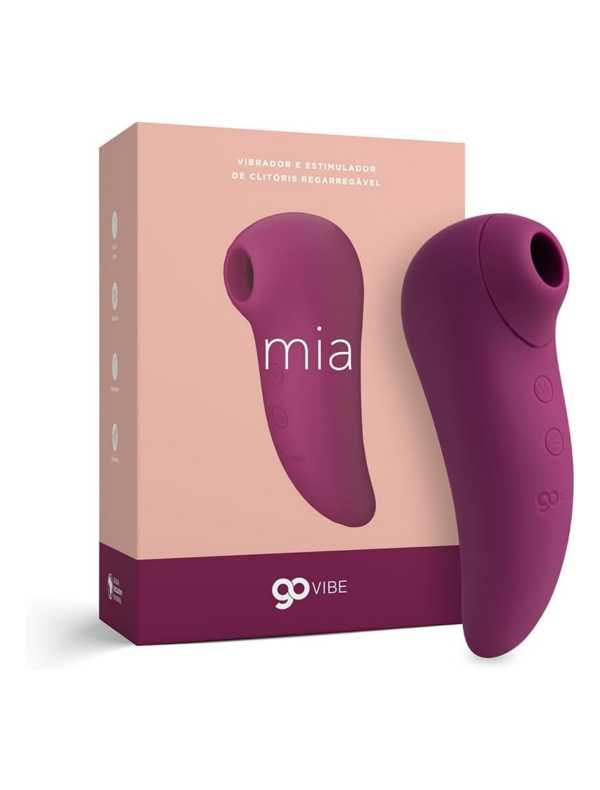 Vibrador e sugador Go Vibe