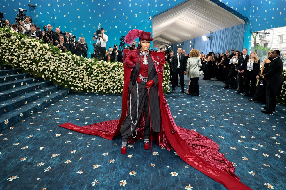Teyana Taylor no Met Gala 2025 — Foto: Getty Images