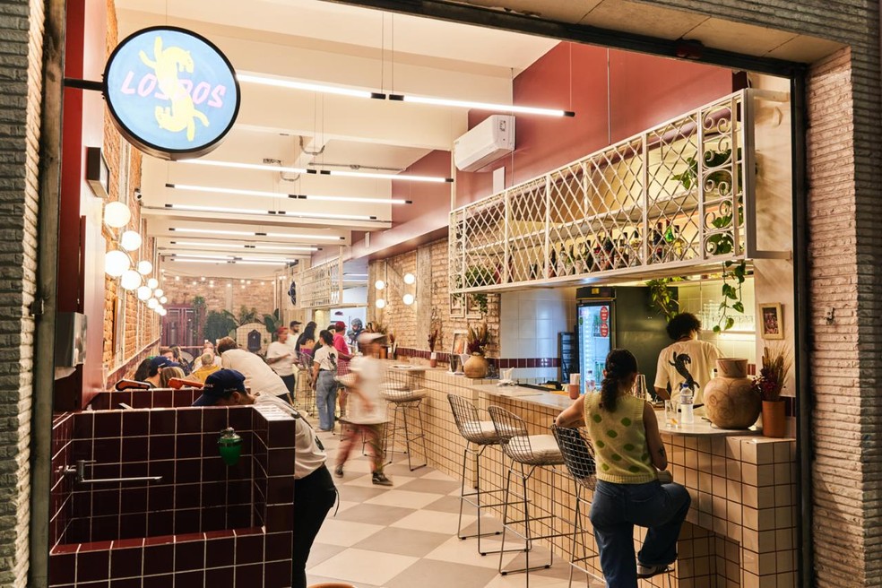 A ambientação da LosDos Cantina — Foto: Divulgação