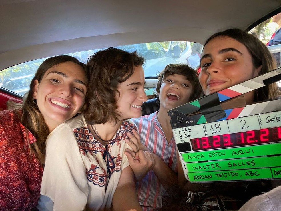 Selton Mello mostrou bastidores de 'Ainda Estou Aqui' — Foto: Reprodução/ Instagram