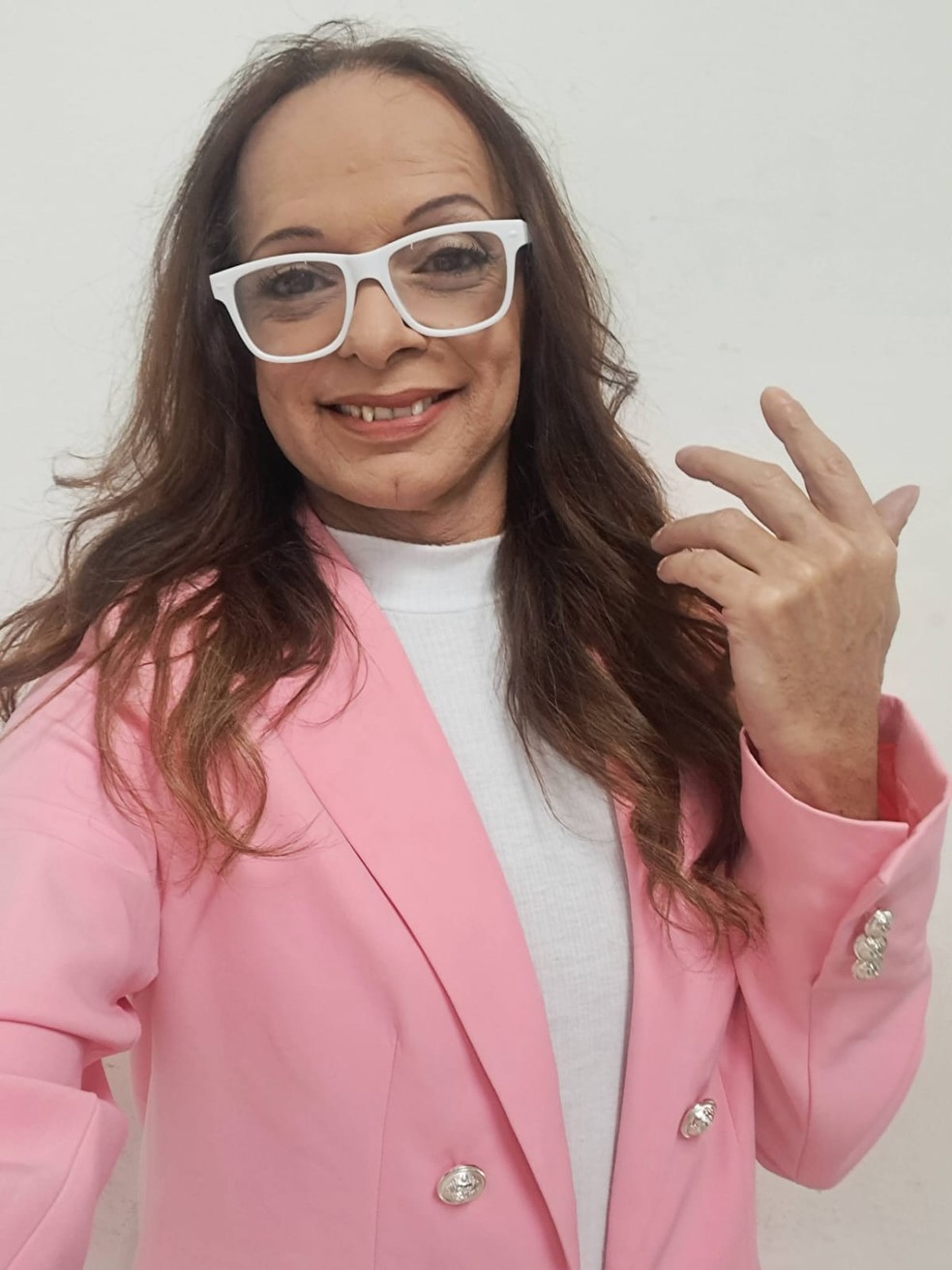 Andréa Brazil, de 52 anos, relata a experiência sexual travesti após os 50 anos — Foto: Arquivo pessoal