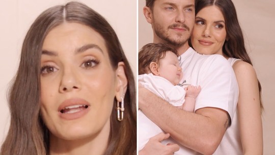 No 1º Dia das Mães, Camila Queiroz fala do puerpério: 'Dá medo cuidar de uma vida que cabe na sua mão'