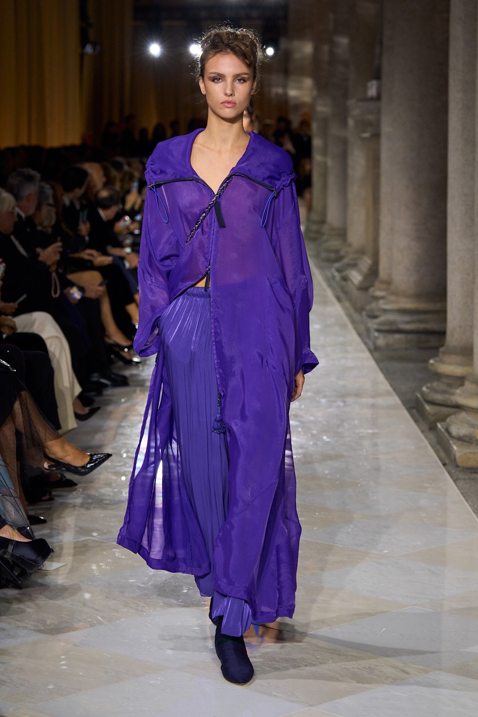 Giorgio Armani, verão 2026 — Foto: Getty Images