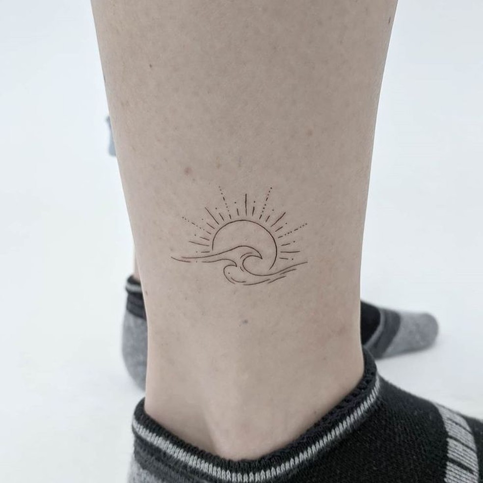 Pernas: Ondas em movimento. — Foto: Reprodução/Pinterest