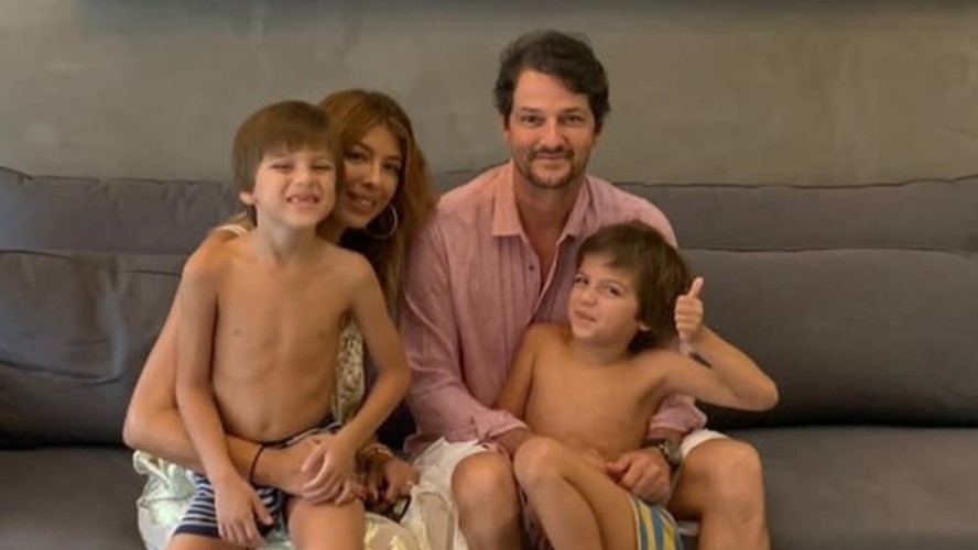 Gêmeos de Roberta Fernandes e Marcelo Serrado comemoram aniversário