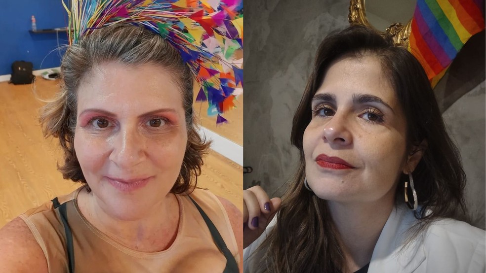 Mulheres redescobriram o sexo depois da sobriedade. Na foto: Grazi Santoro, presidente da Associação Alcoolismo Feminino e Flávia Bettini que também faz parte da associação — Foto: Reprodução/Acervo Pessoal