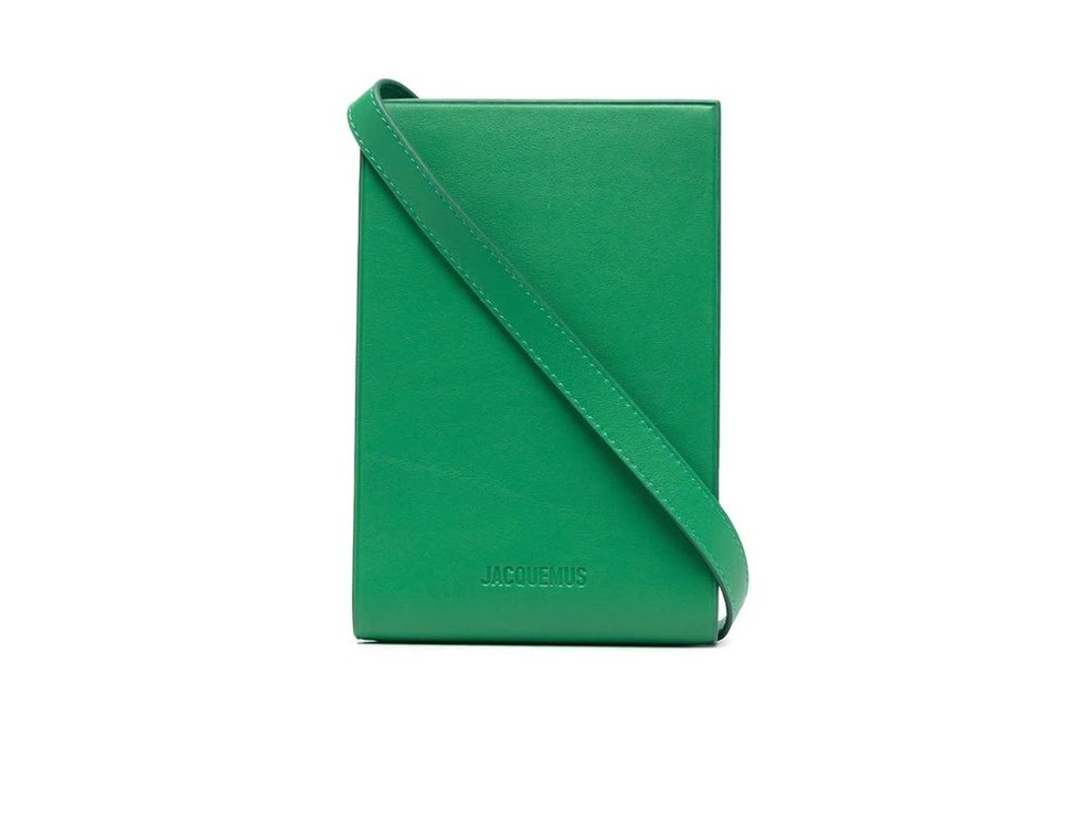 Bolsa de ombro em couro Jacquemus — Foto: Divulgação