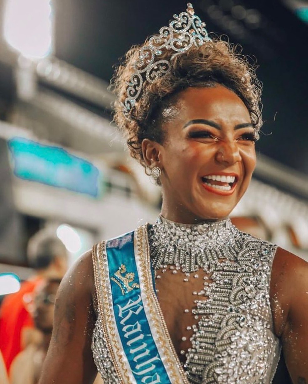 Maria Mola é passista há 9 anos — Foto: Reprodução: Instagram