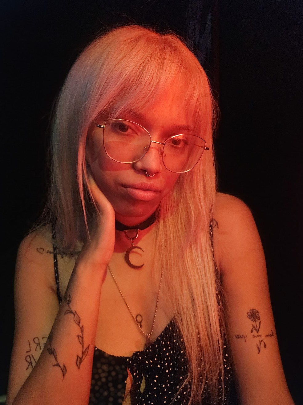 Gabriele Nascimento também é conhecida como Baby G — seu nome kink — atua no meio BDSM há 5 anos — Foto: Reprodução/Acervo Pessoal