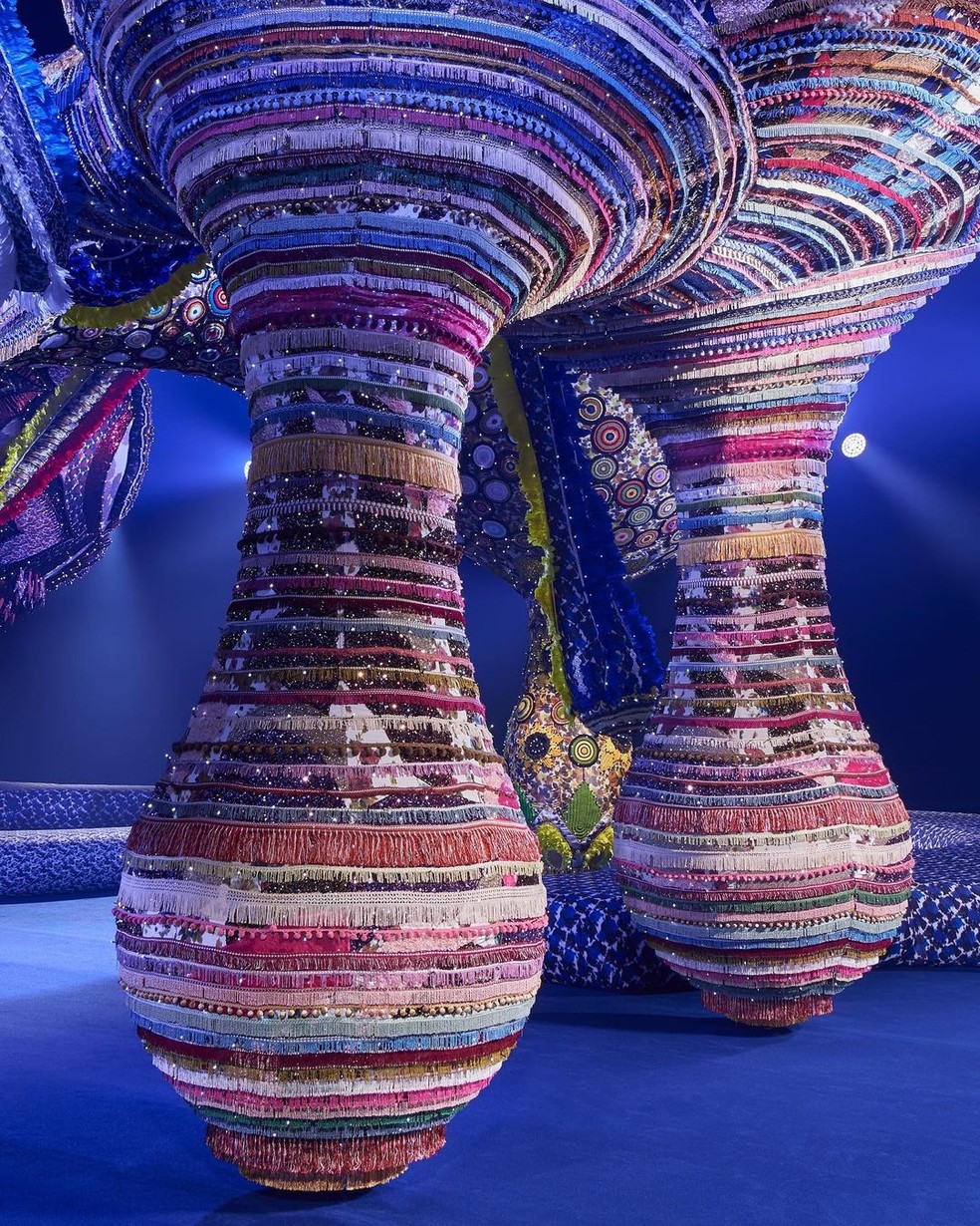 Instalação de Joana Vasconcelos impressiona — Foto: Reprodução / Instagram