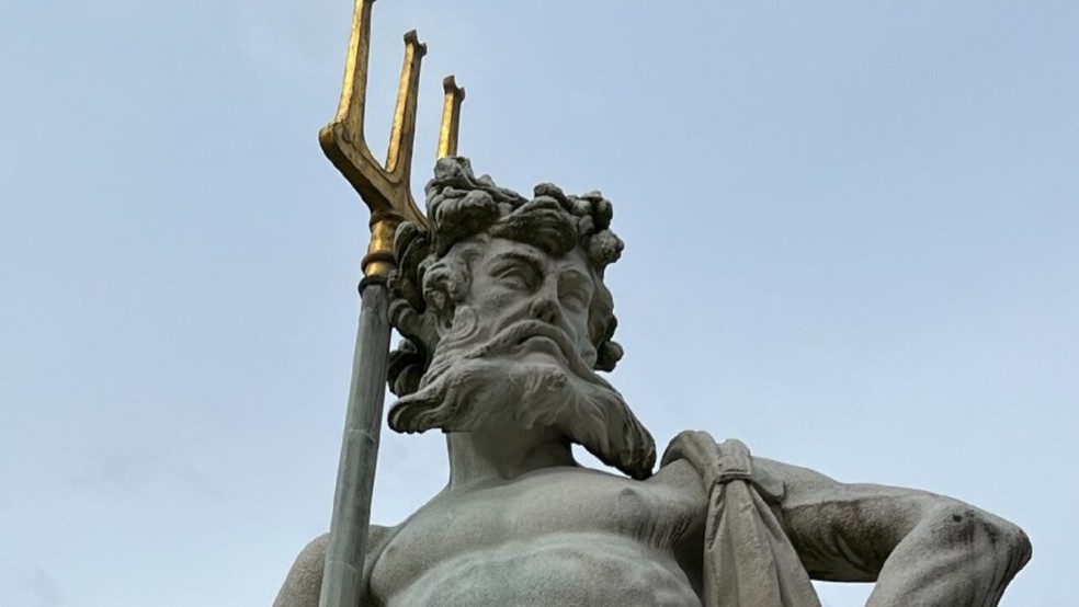 Na mitologia romana, Netuno é o deus dos mares, com autoridade tanto sobre a serenidade das águas tranquilas quanto sobre a fúria das tempestades — Foto: Reprodução/Shutterstock