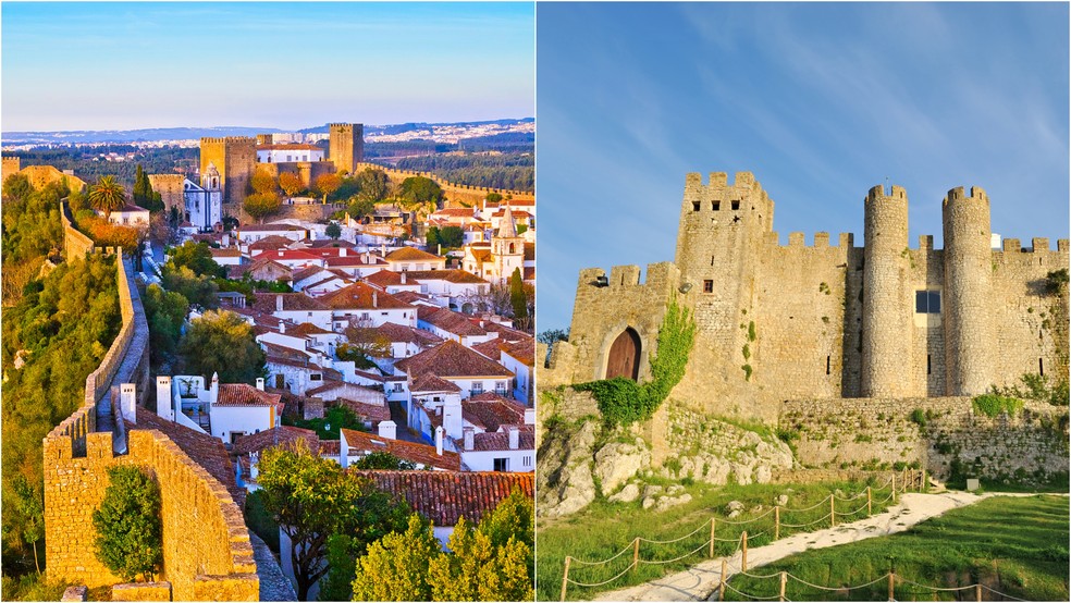 A região de Óbidos, em Portugal — Foto: Getty Images