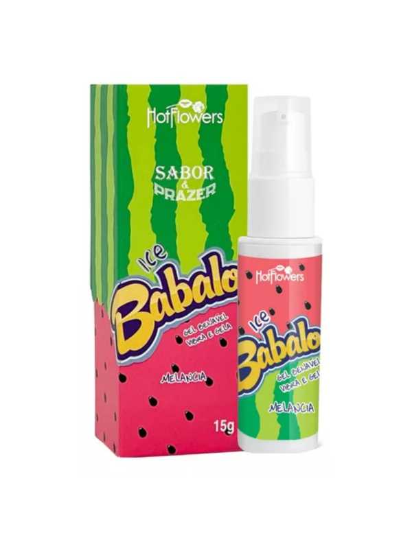 Lubrificante Hot Flowers sabor melancia