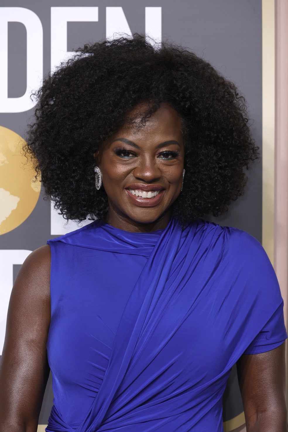 Viola Davis no Golden Globes 2023 — Foto: Getty Images