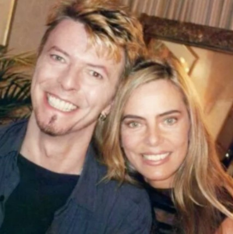Bruna Lombardi lembra foto com David Bowie na web