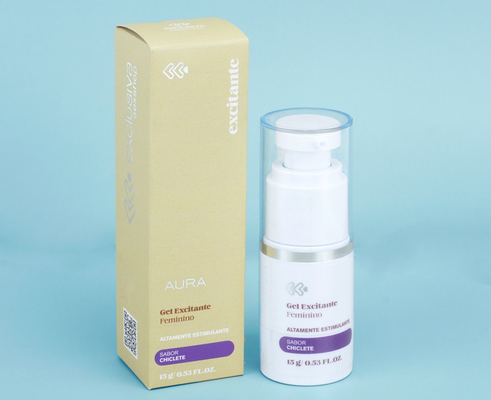 Gel excitante Aura, de Exclusiva (R$ 58,41) — Foto: Divulgação