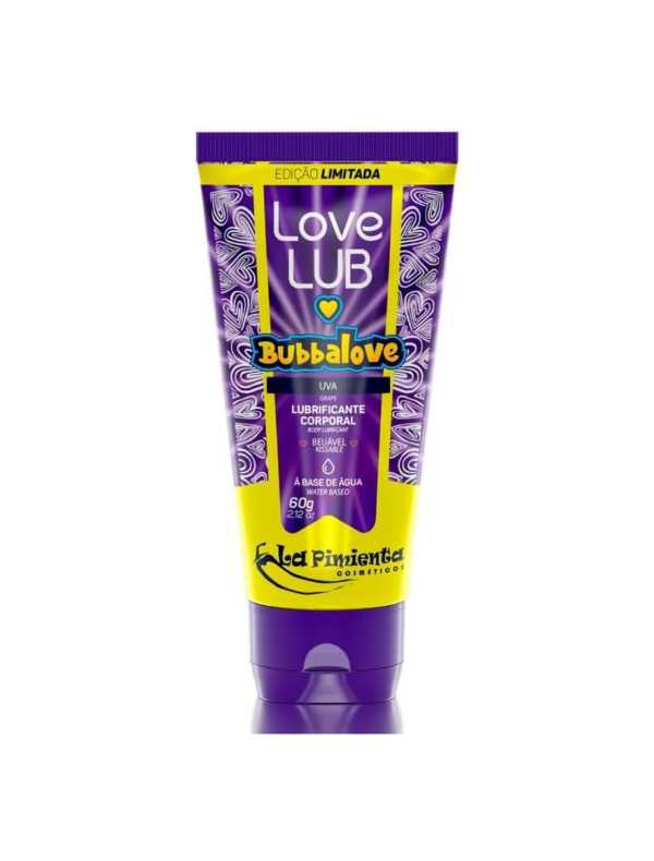 Lubrificante La Pimienta Love Lub sabor uva