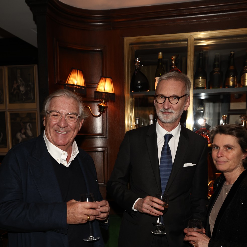 Jean Cassegrain, Agathe Cassegrai e Bruno Ragazzi — Foto: Divulgação