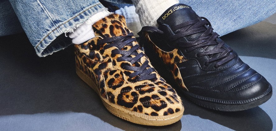 Dolce & Gabbana adiciona seu maximalismo a tênis e chuteiras