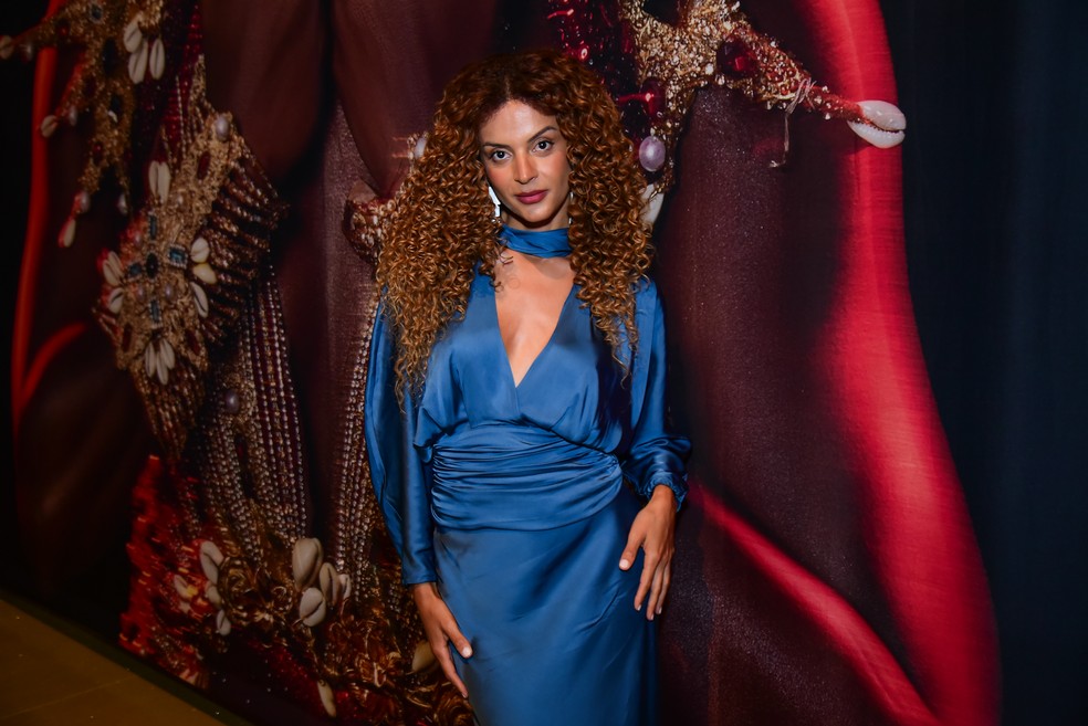Gabriela Loran no Rio Fashion Week (RIOFW) — Foto: Webert Belicio / Agnews