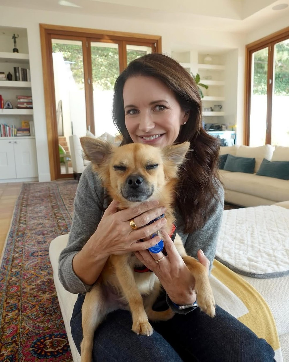 Kristin Davis, nossa eterna Charlotte de Sex and the City é do signo de Peixes! — Foto: Reprodução/Instagram