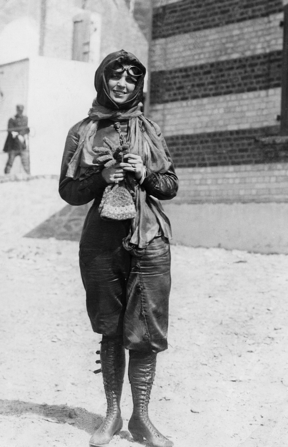 Harriet Quimby em 1912 — Foto: Getty Images