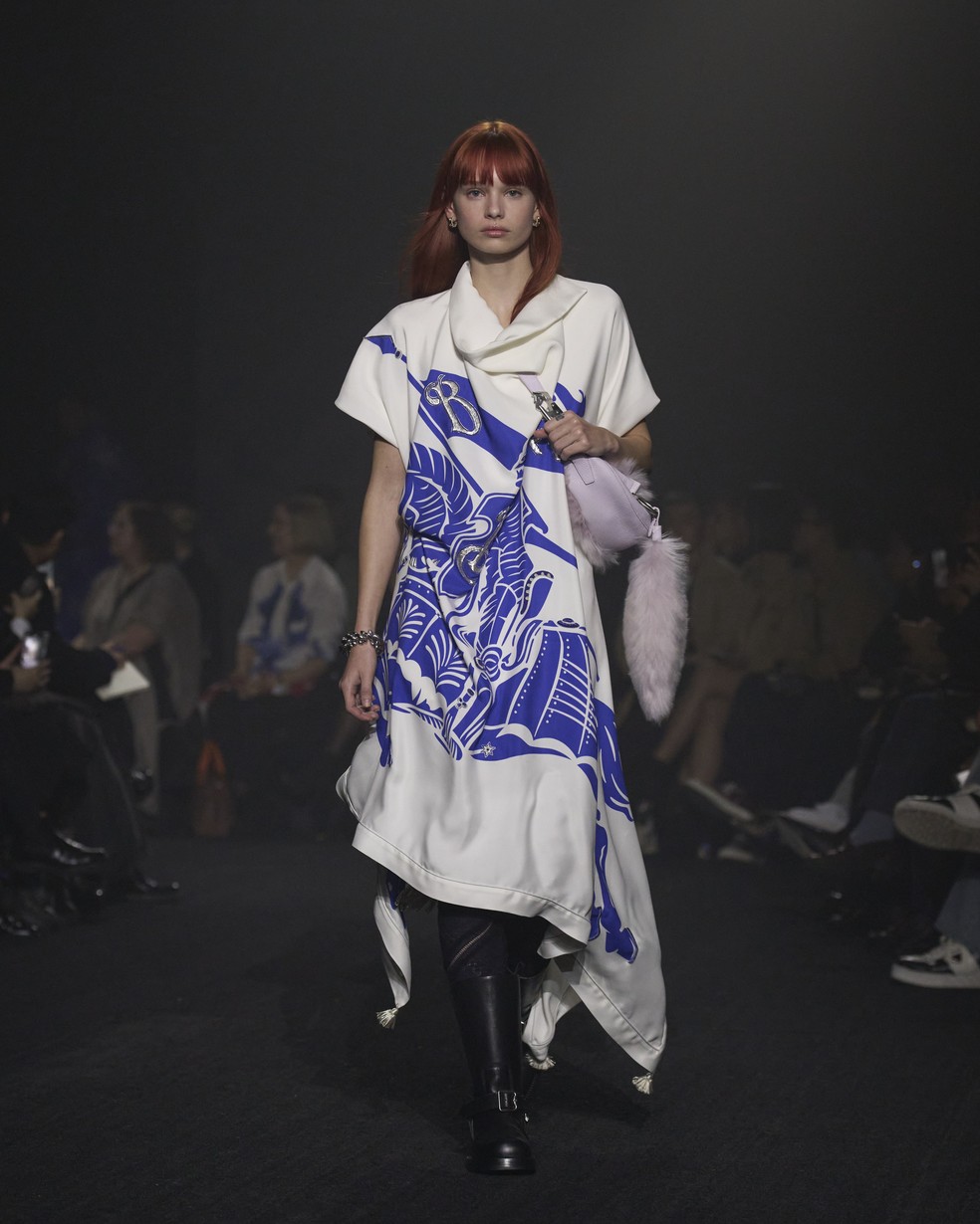 Burberry na Semana de Moda de Londres — Foto: Divulgação