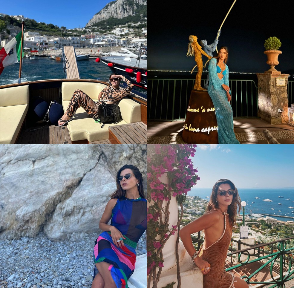 Giovanna Lancellotti foi ao de elogios ao compartilhar fotos de viagem com seguidores  — Foto: Reprodução Instagram
