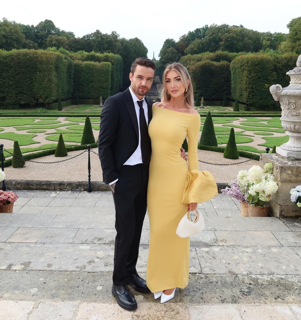 Liam Payne e Kate Cassidy estavam juntos desde outubro de 2022 — Foto: Reprodução/Instagram/X