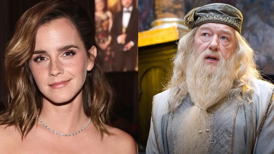 Emma Watson faz homenagem a Michael Gambon nas redes sociais