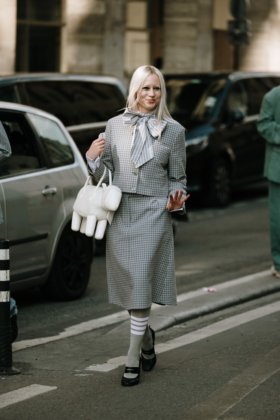 Street style na alta-costura de Paris — Foto: Launchmetrics Spotlight
