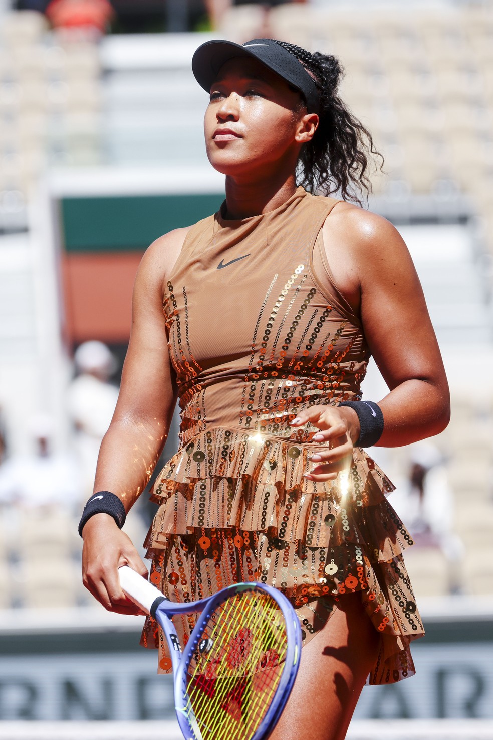 Naomi Oki様　オーダーページ Os detalhes dos looks de Naomi Osaka que roubaram a cena em Roland