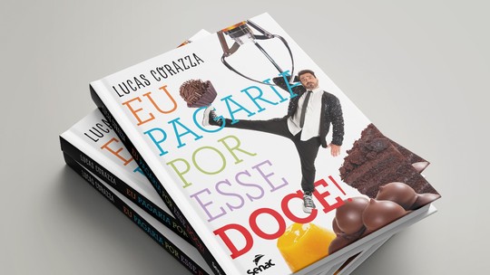 Lucas Corazza e a confeitaria doce em livro