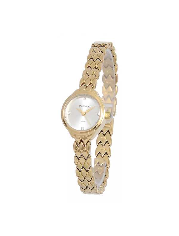 Relógio dourado Mondaine