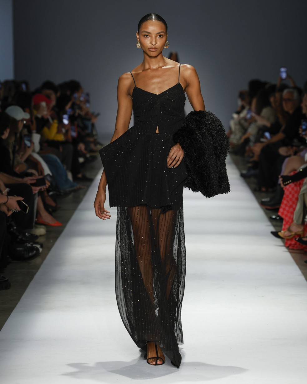 Lilly Sarti no SPFW N 58 — Foto: Divulgação