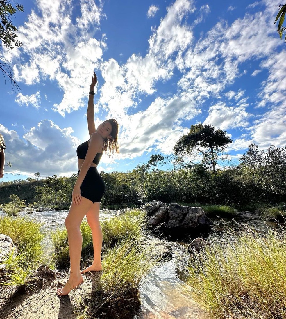 Ana Clara curtiu mini-férias ao lado de amigos e namorado — Foto: Reprodução/ Instagram