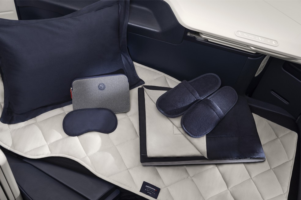 A cabine Business — Foto: Divulgação/Air France