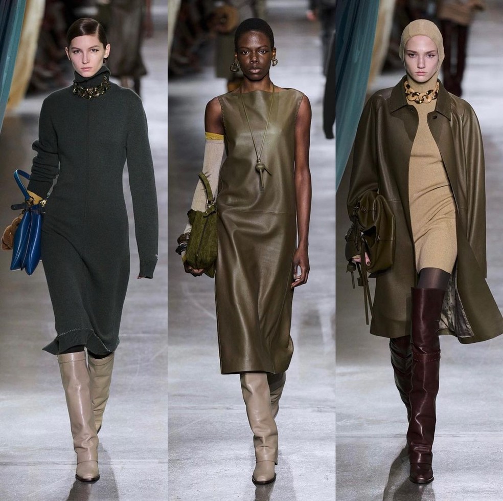 Fendi - Outono/Inverno 2024 na Semana de Moda de Milão — Foto: Divulgação