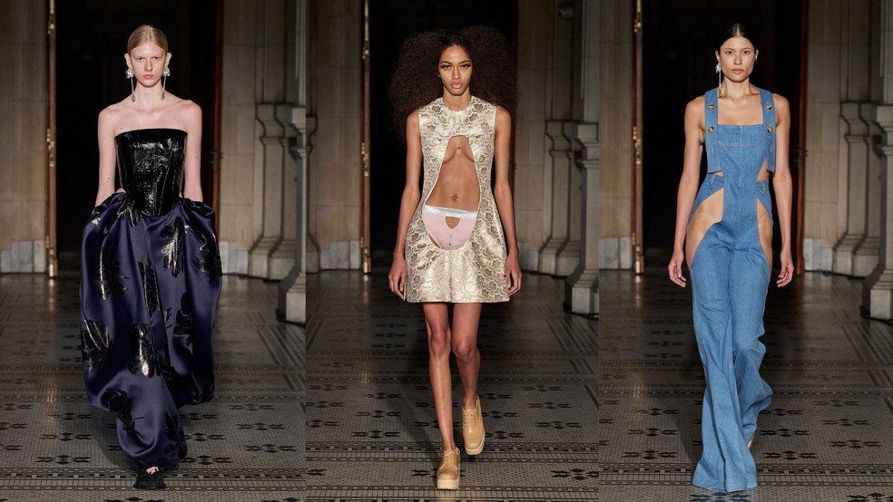 Desfile outono verão 2025 da marca Herchcovitch;Alexandre — Foto: Divulgação @ze_takahashi