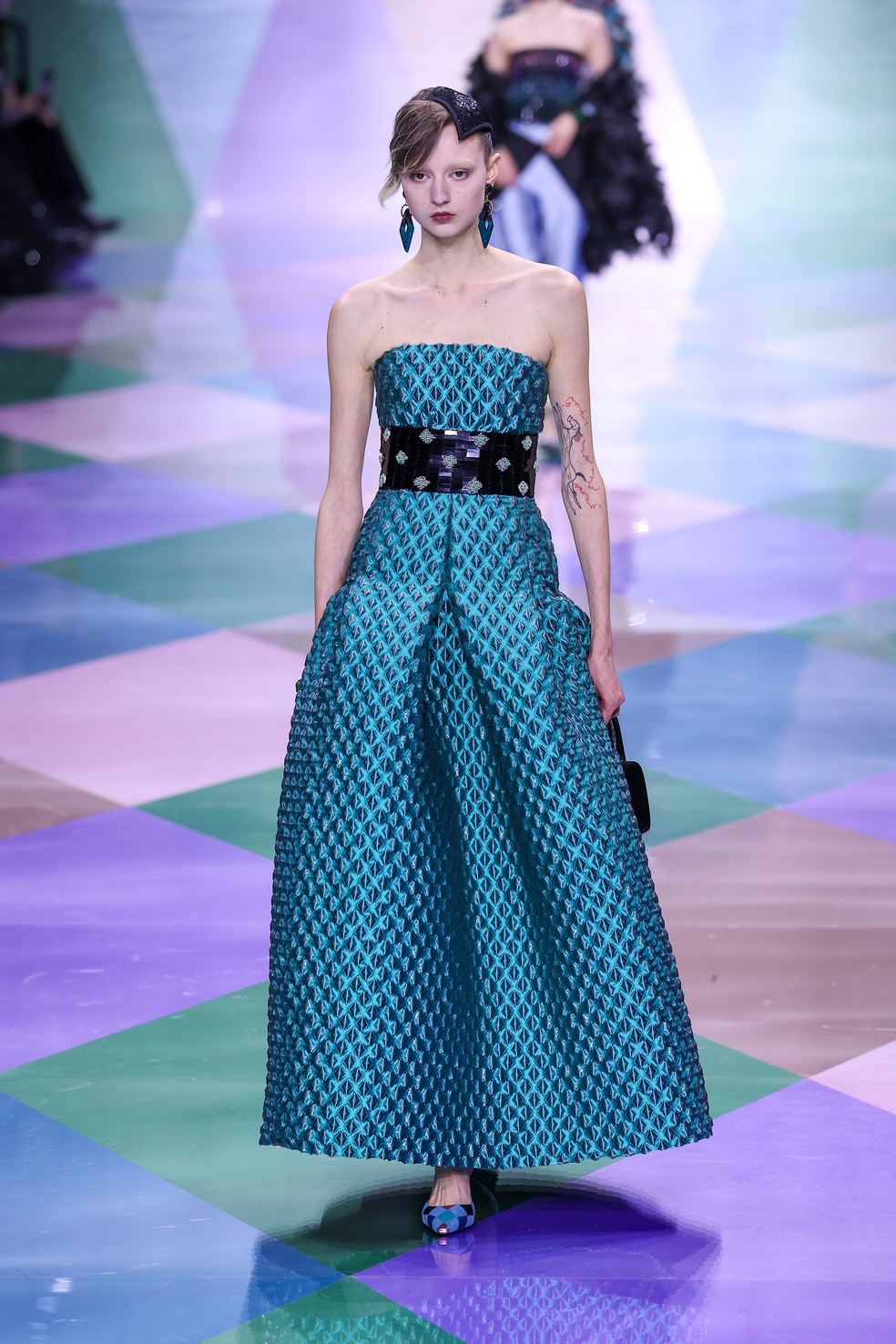 Giorgio Armani Privé primavera/verão 2023 — Foto: Getty