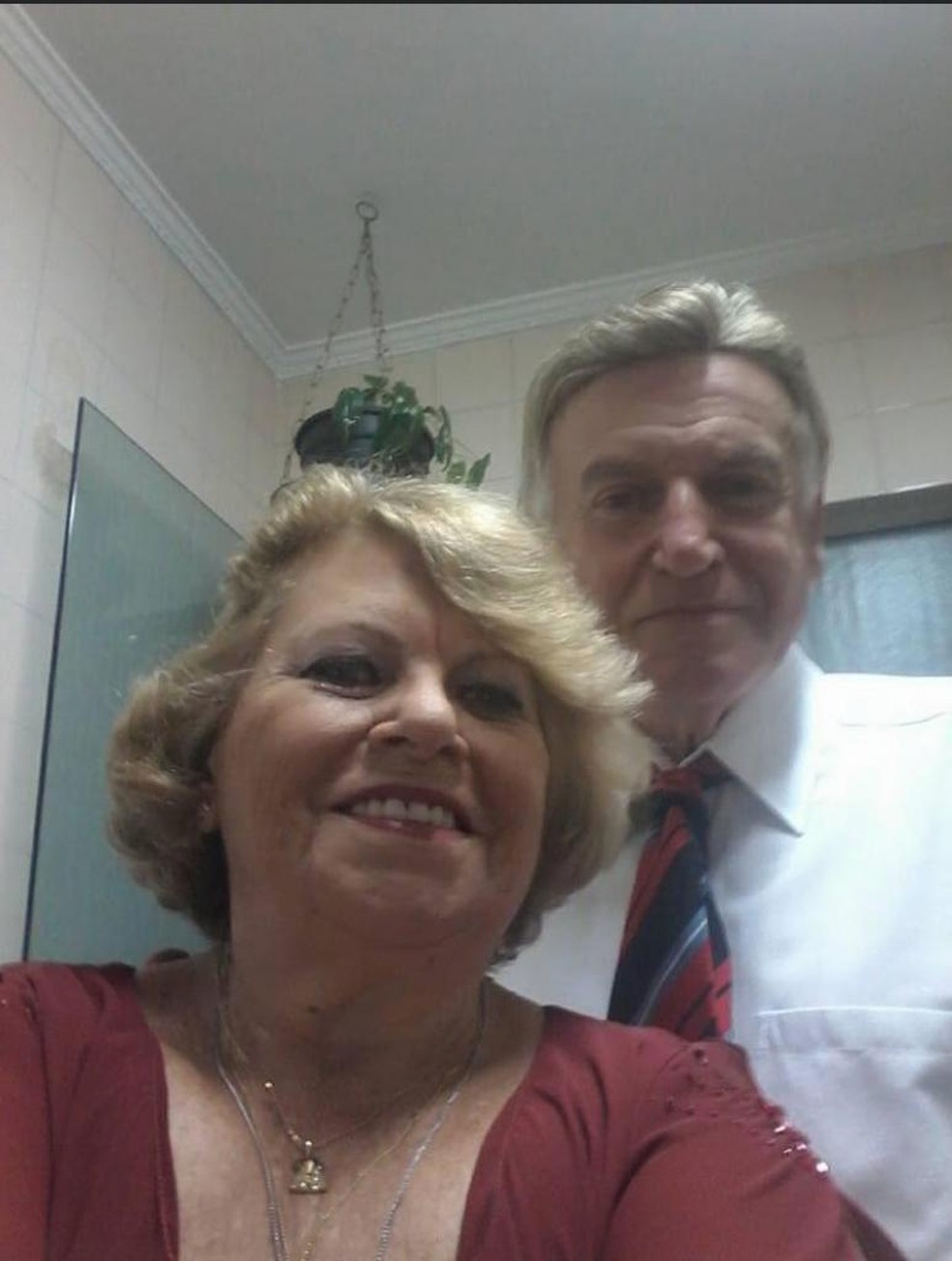 Vera Lúcia e Jeri — Foto: Arquivo Pessoal