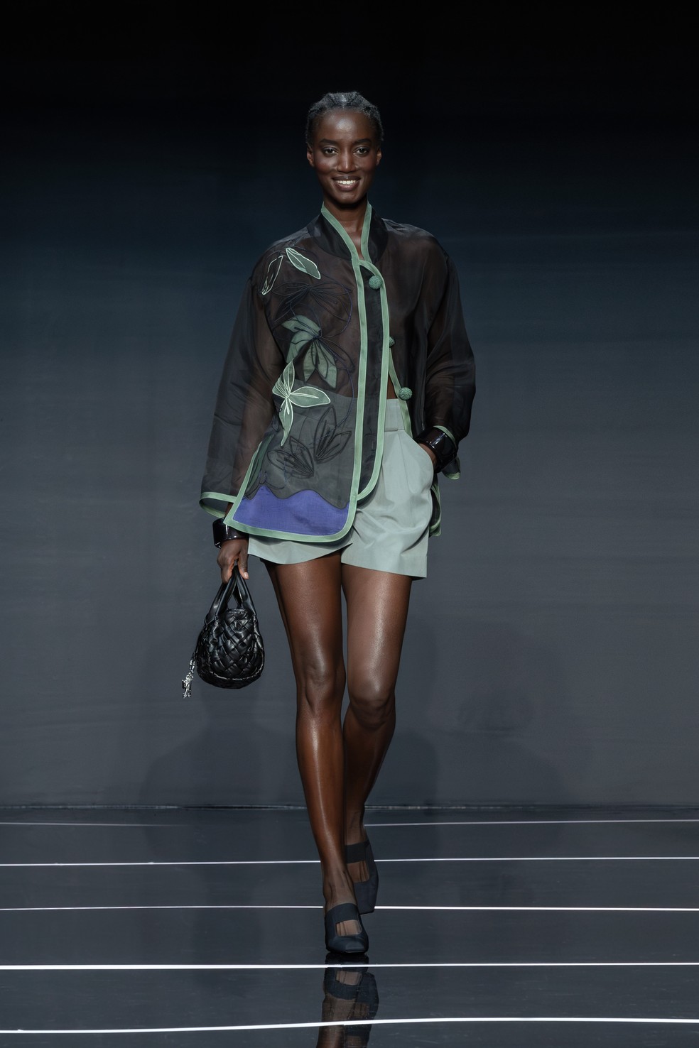 Emporio Armani primavera/verão 2024 — Foto: Divulgação