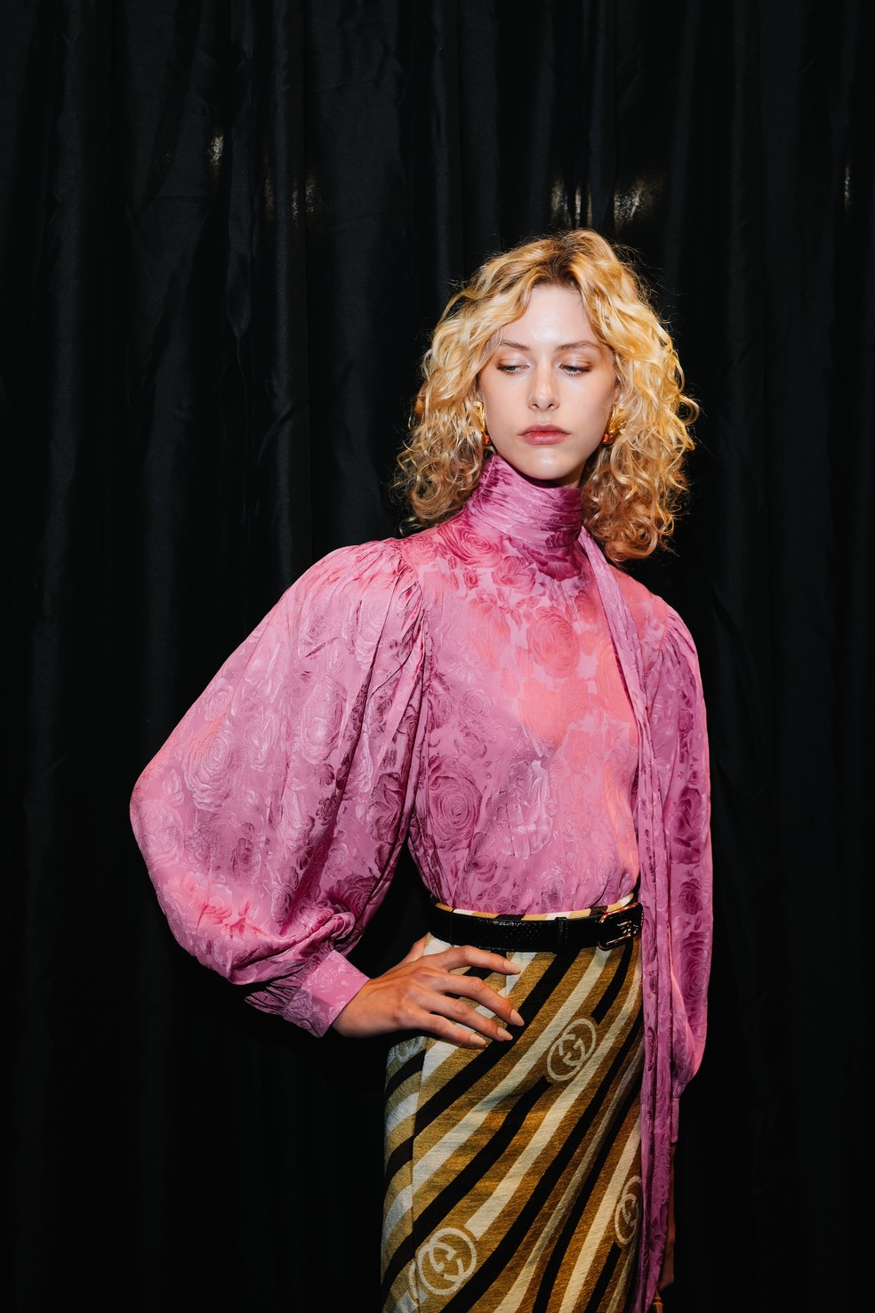 Veja as peças-desejo da coleção de Cruise 26 da Gucci — Foto: Getty Images