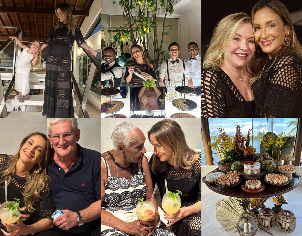 Claudia Leitte comemorou 43 anos ao lado da família — Foto: Reprodução Instagram