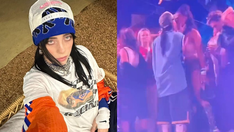 Billie Eilish foi vista beijando influenciadora no Coachella