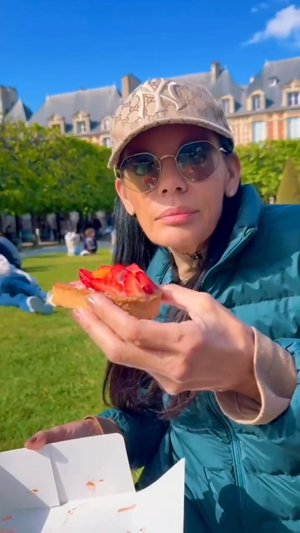 Mocita Fagundes celebra lua de mel com Tarcísio Filho em Paris e abre álbum da viagem — Foto: Reprodução/Instagram