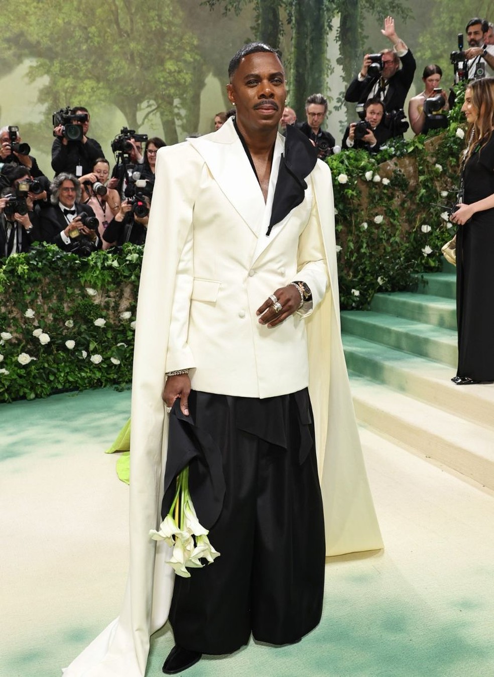 Colman Domingo no Met Gala de 2024 — Foto: Getty Images