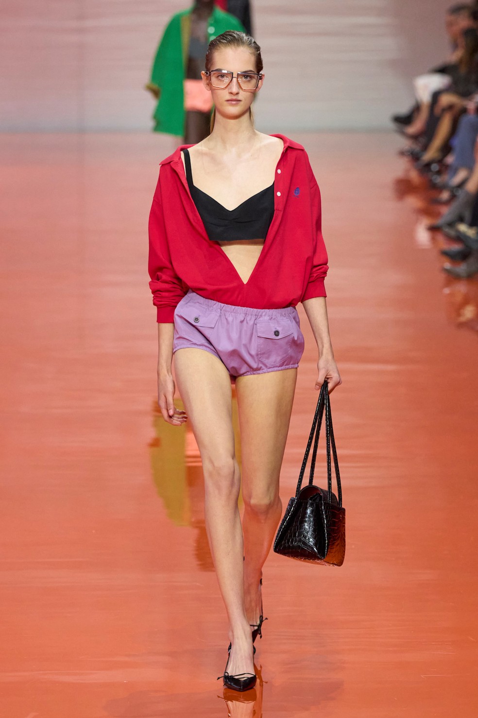 Prada, verão 2026 — Foto: Getty Images