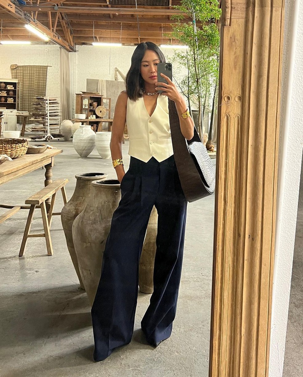Looks de alfaiataria — Foto: Reprodução/Instagram