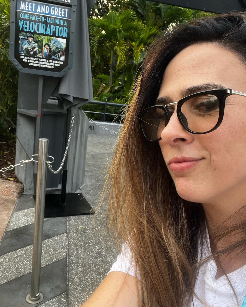 Tata Werneck mostra viagem com marido e filha — Foto: Reprodução/ Instagram